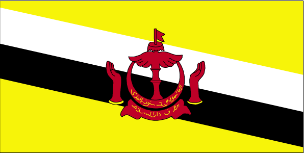 Flag of Brunei