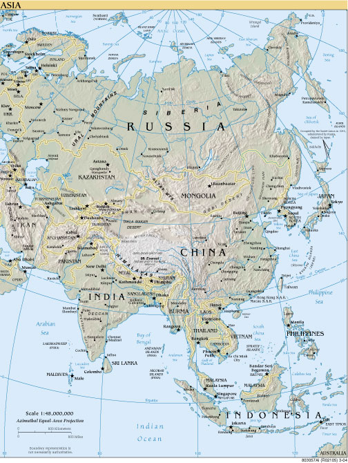 Asia Map