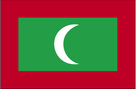 Flag of Maldives