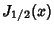 $\displaystyle J_{1/2}(x)$