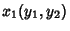 $x_1(y_1, y_2)$