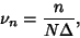 \begin{displaymath}
\nu_n={n\over N\Delta},
\end{displaymath}