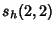 $\displaystyle s_h(2,2)$