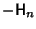 $-{\hbox{\sf H}}_n$