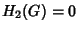 $H_2(G)=0$