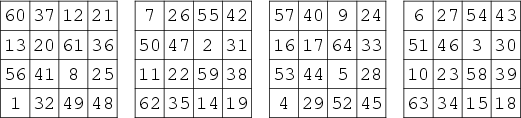 \begin{figure}\begin{center}\BoxedEPSF{MagicCube4.epsf scaled 1200}\end{center}\end{figure}