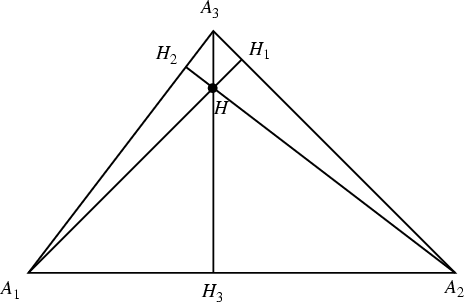 \begin{figure}\begin{center}\BoxedEPSF{Orthocenter.epsf}\end{center}\end{figure}