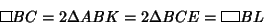 \begin{displaymath}
\vbox{\hrule height.6pt\hbox{\vrule width.6pt height6pt \ker...
...t height6pt \kern10.6pt \vrule width.6pt}
\hrule height.6pt}BL
\end{displaymath}