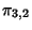 $\pi_{3,2}$