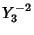 $\displaystyle Y_3^{-2}$