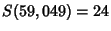 $S(59,049)=24$