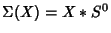 $\Sigma(X)=X*S^0$