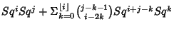 $Sq^iSq^j+\Sigma_{k=0}^{\lfloor i \rfloor} {{j-k-1}\choose{i-2k}}Sq^{i+j-k}Sq^{k}$