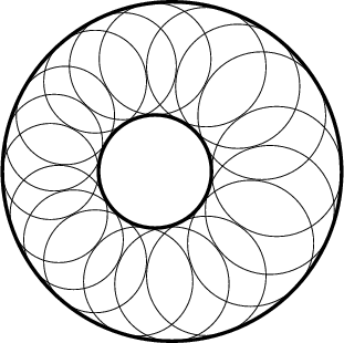 \begin{figure}\begin{center}\BoxedEPSF{SteinersPorism.epsf scaled 700}\end{center}\end{figure}