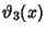 $\displaystyle \vartheta _3(x)$