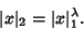 \begin{displaymath}
\vert x\vert _2 = \vert x\vert _1^\lambda.
\end{displaymath}